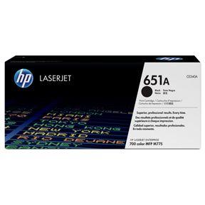 Sort lasertoner - HP 651A - 13.500 sider